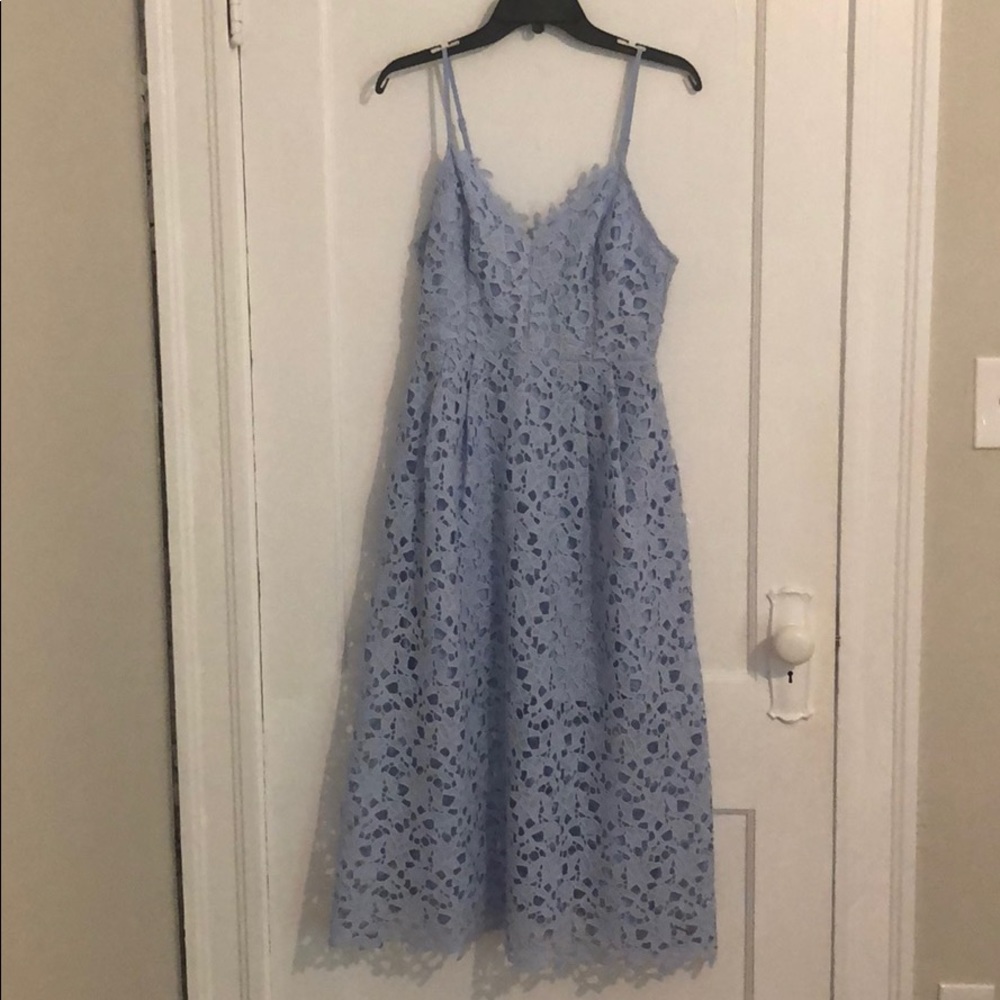 ASTR Lace Midi Dress